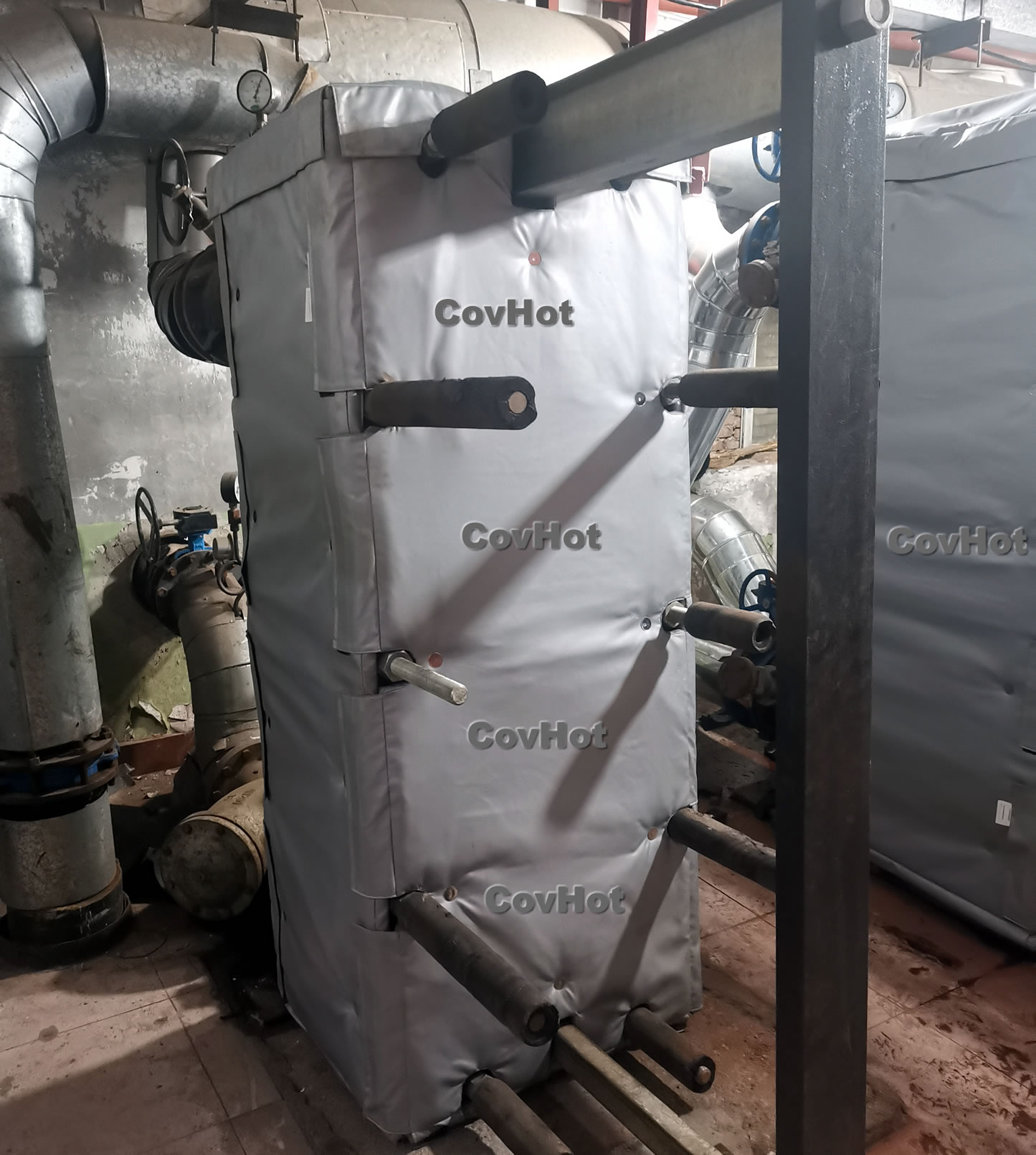 可拆卸板式<a href=http://m.z833.cn/e/tags/?tagname=%E6%8D%A2%E7%83%AD%E5%99%A8%E4%BF%9D%E6%B8%A9 target=_blank class=infotextkey>換熱器保溫</a>套